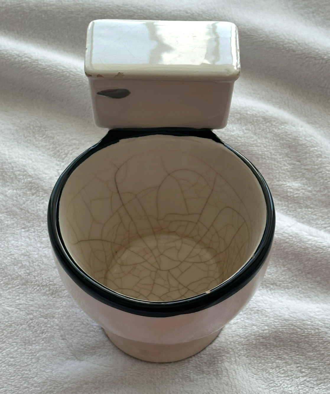 Novelty Toilet Shaped Ceramic Cup - photo 2