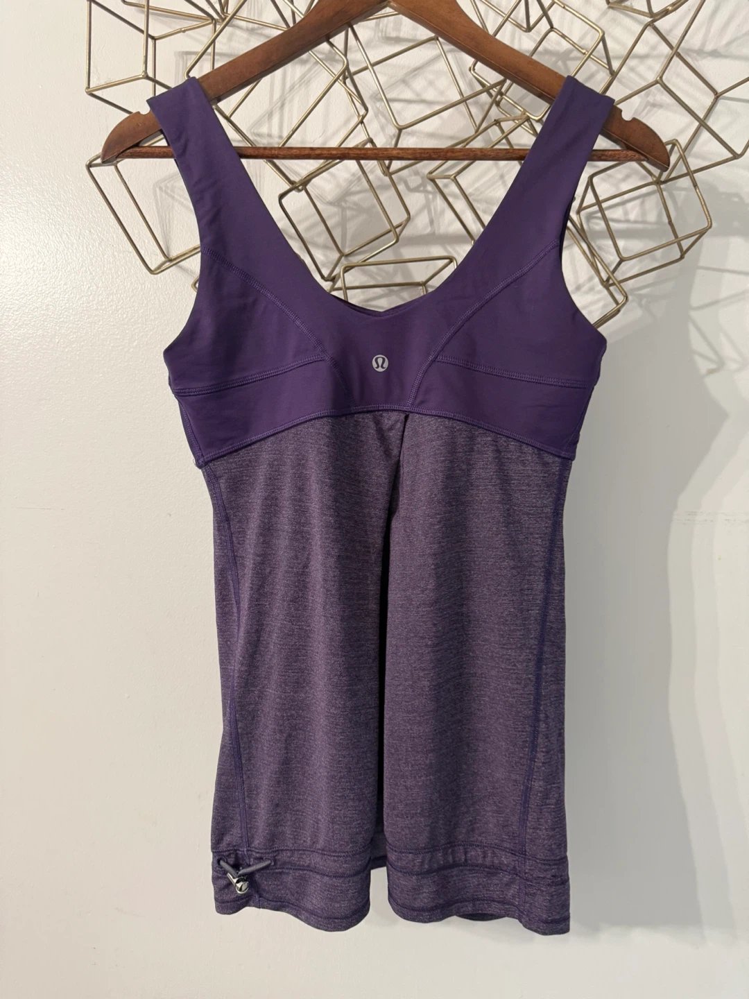 Lululemon Purple Tank Top Size 6 - photo 2