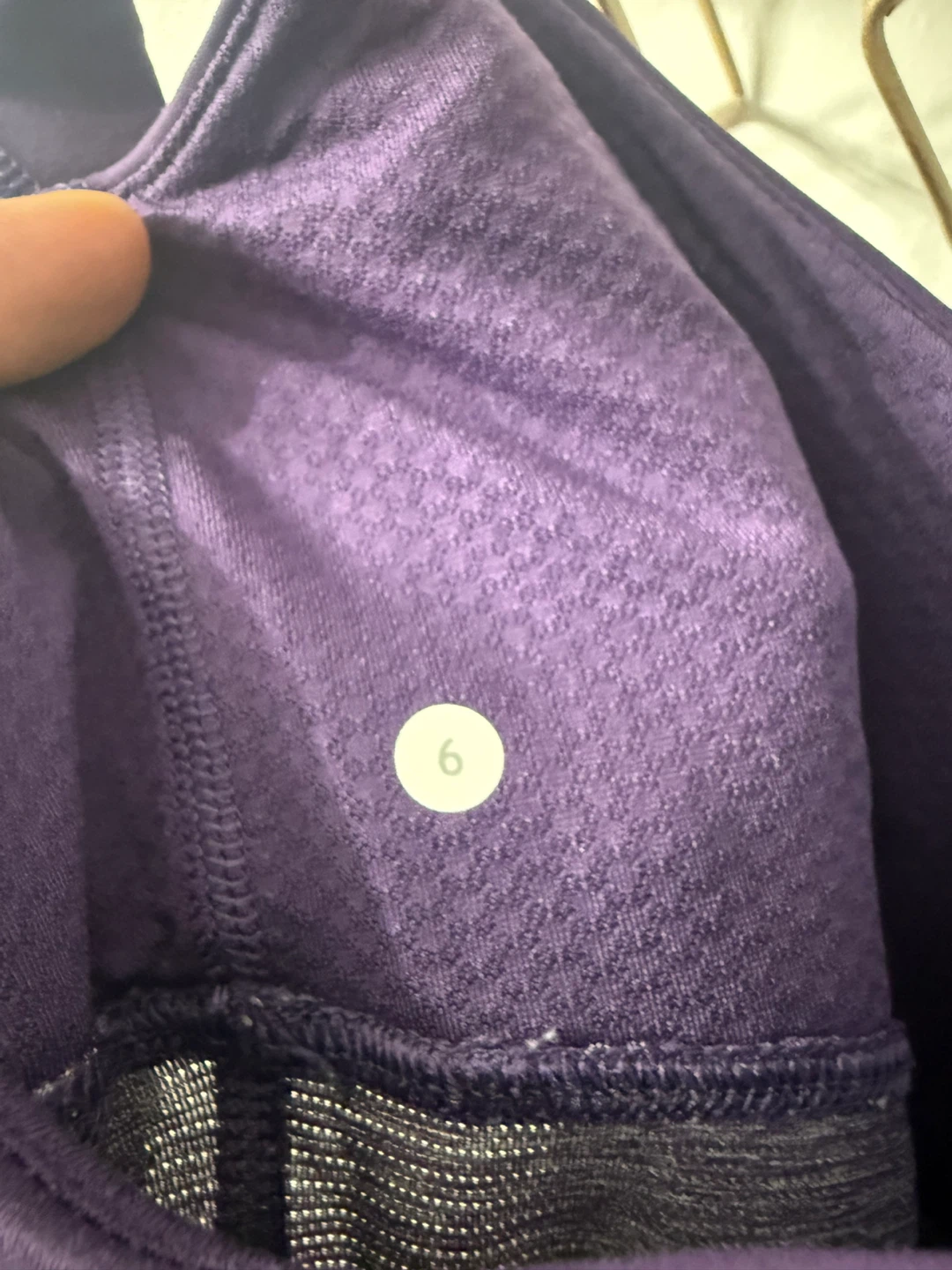 Lululemon Purple Tank Top Size 6 - photo 4