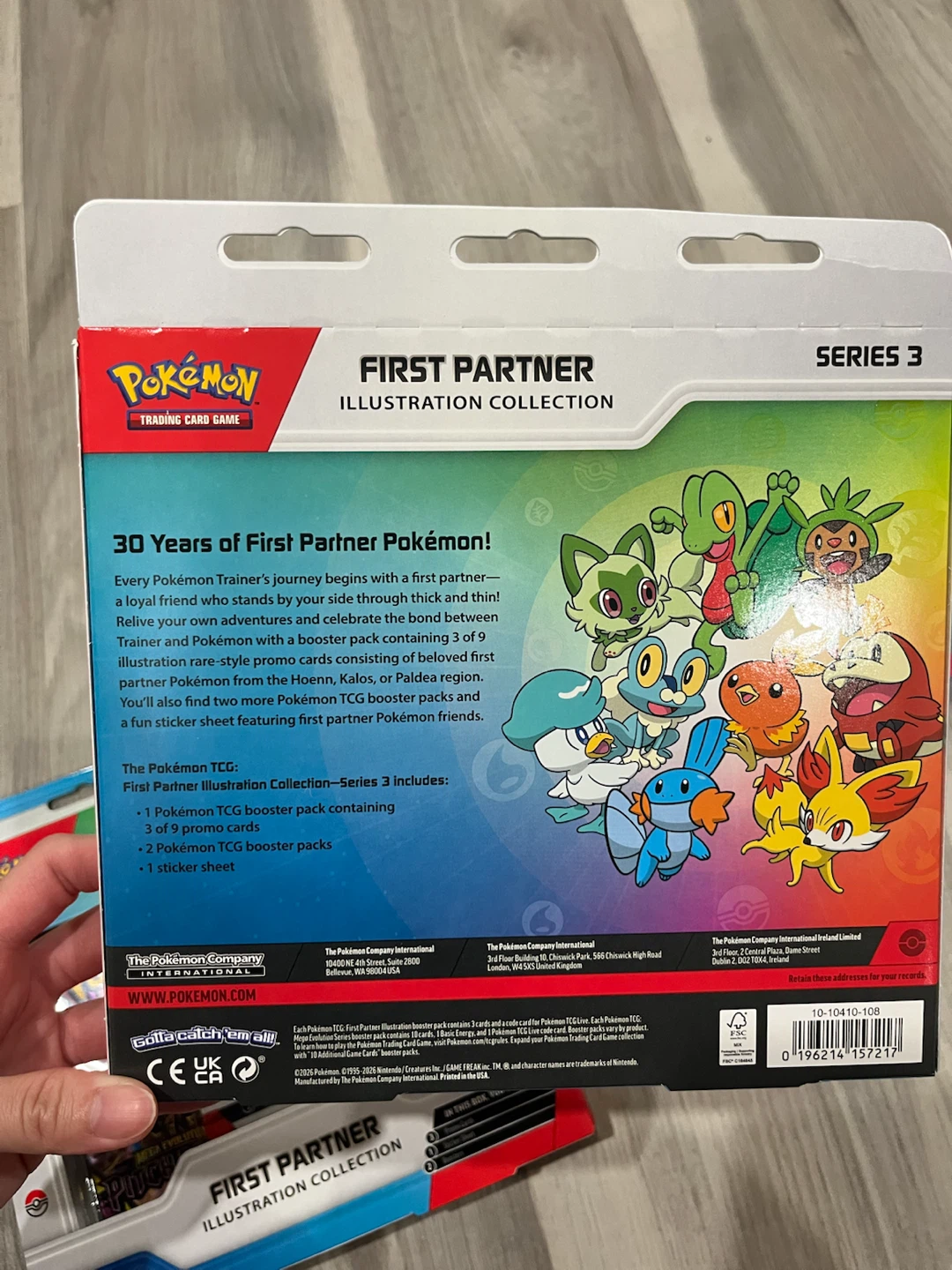 Pokémon First Partner Illustration Collection Series 3 - photo 2