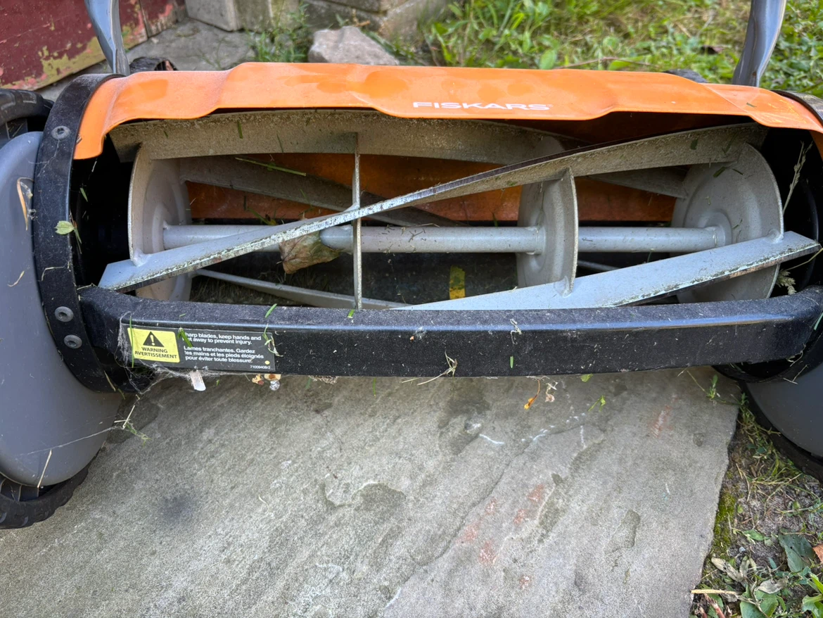manual reel lawnmower - photo 2