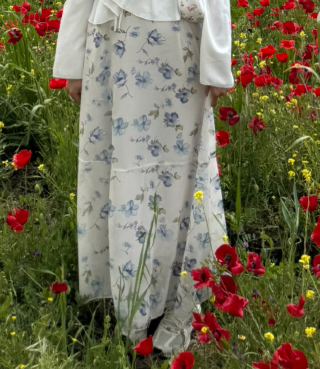 Floral Maxi Skirt