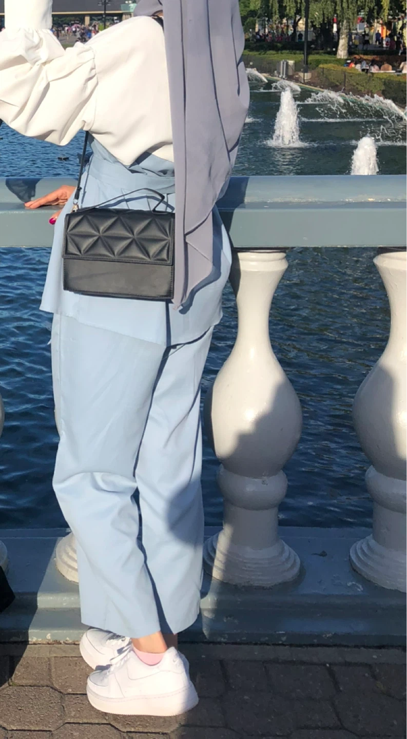 Women's Light Blue Two-Piece Set - photo 2