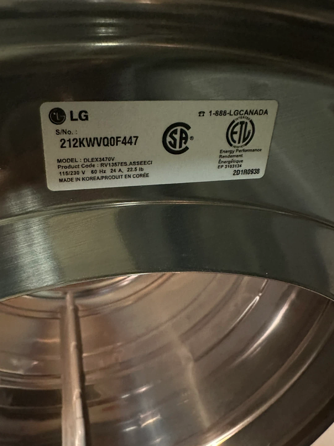 Washer/dryer - photo 3