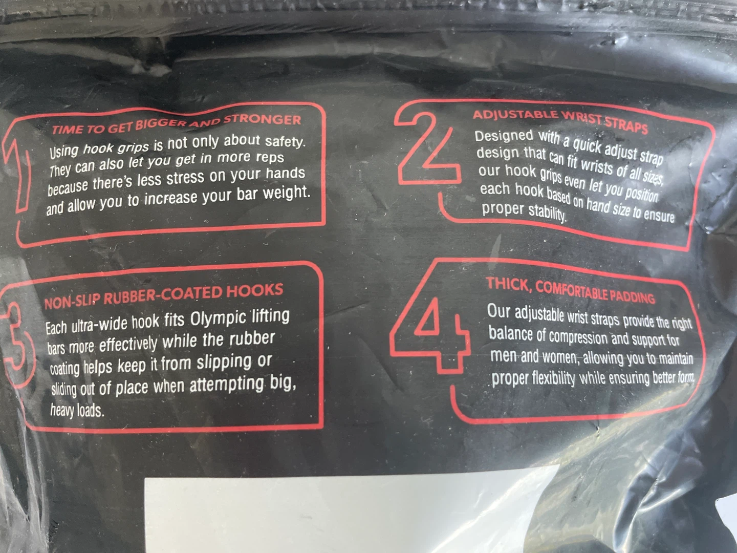 Fitness Weight Lifting Hooks - photo 3