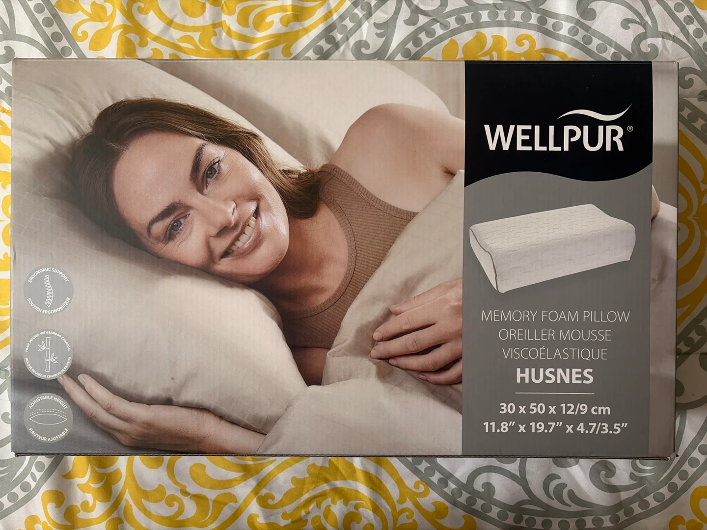 Wellpur Husnes Memory Foam Pillow