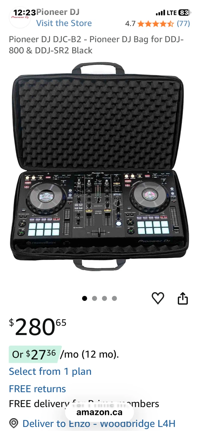 Pioneer DJ DDJ-800 DJ Controller with Case - photo 5