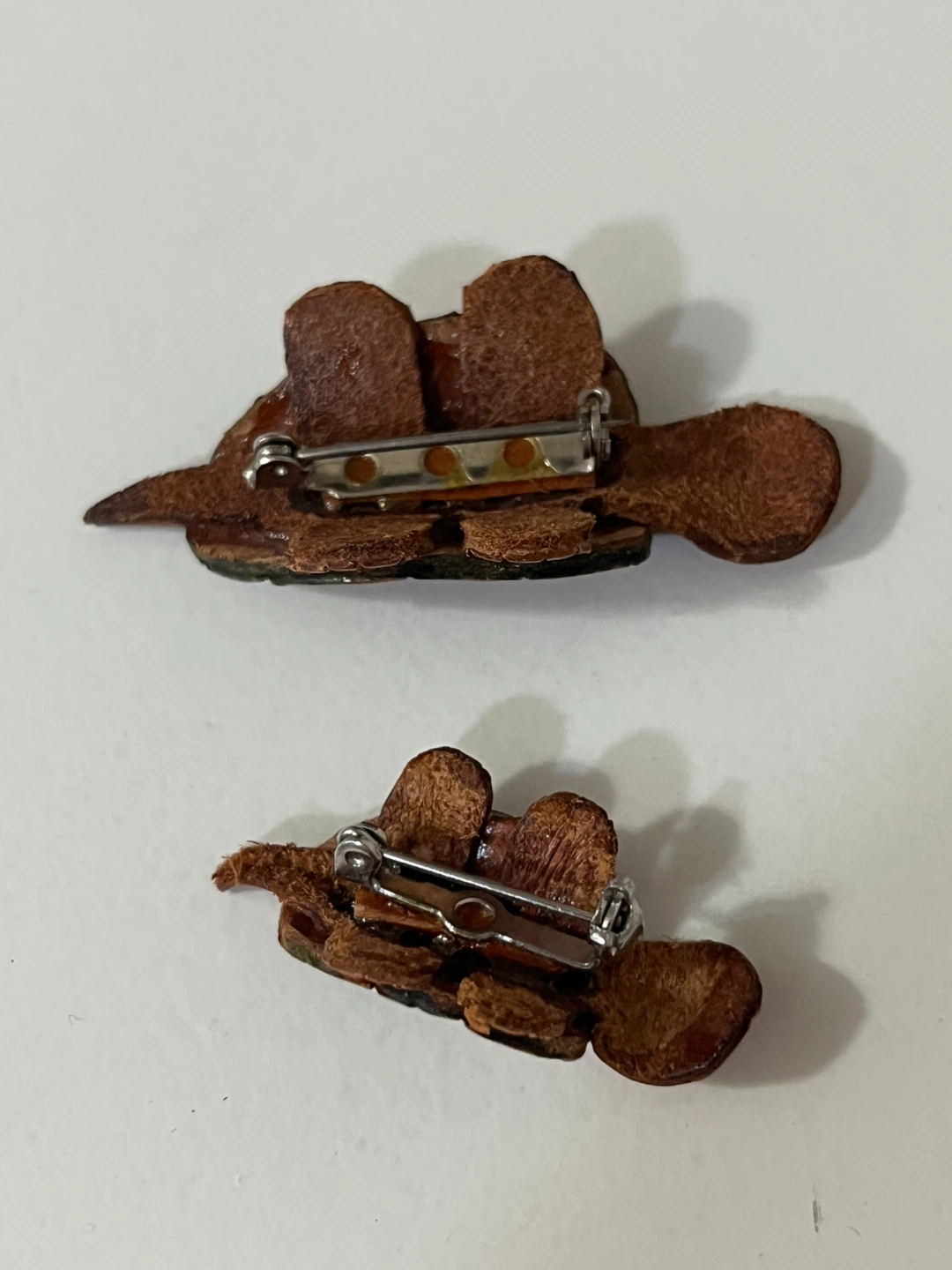 Leather Turtle Pins - photo 2
