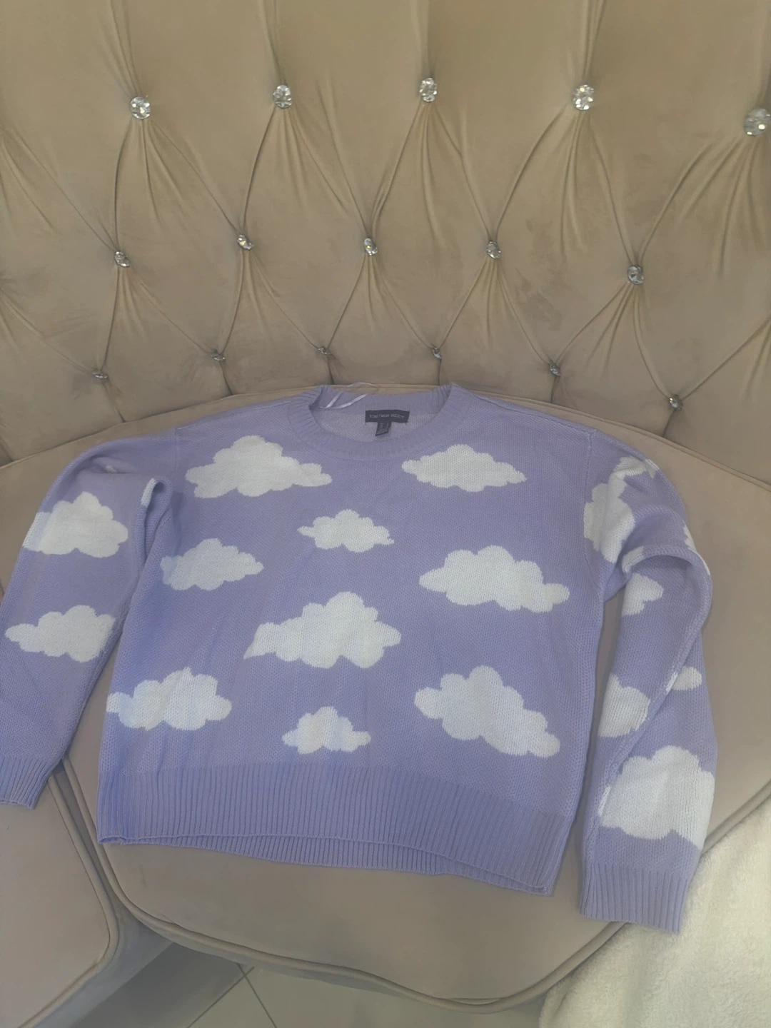 Cloud Print Sweater