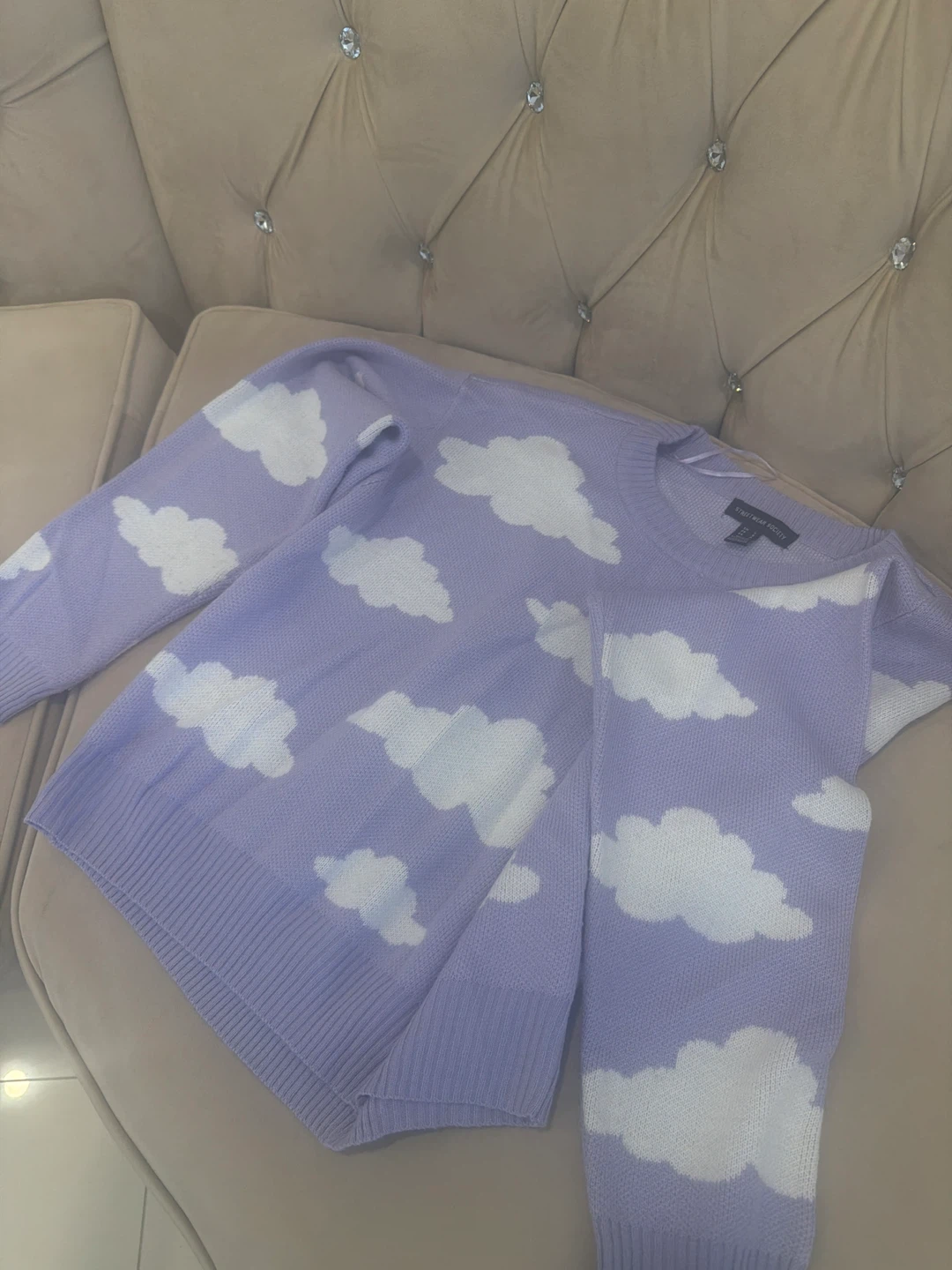 Cloud Print Sweater - photo 2