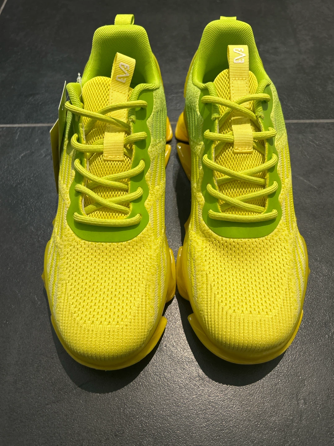 Fullafitt Running Shoes - Neon Yellow - photo 3