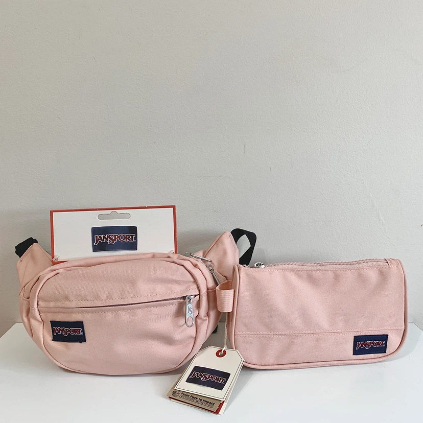 Jansport Cross Body/Waist Bag and Accessory Pouch (2 Pieces) NEW