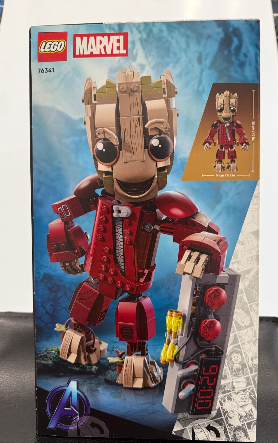 LEGO Marvel 76341 Ravager Jumpsuit Groot Building Toy - photo 2