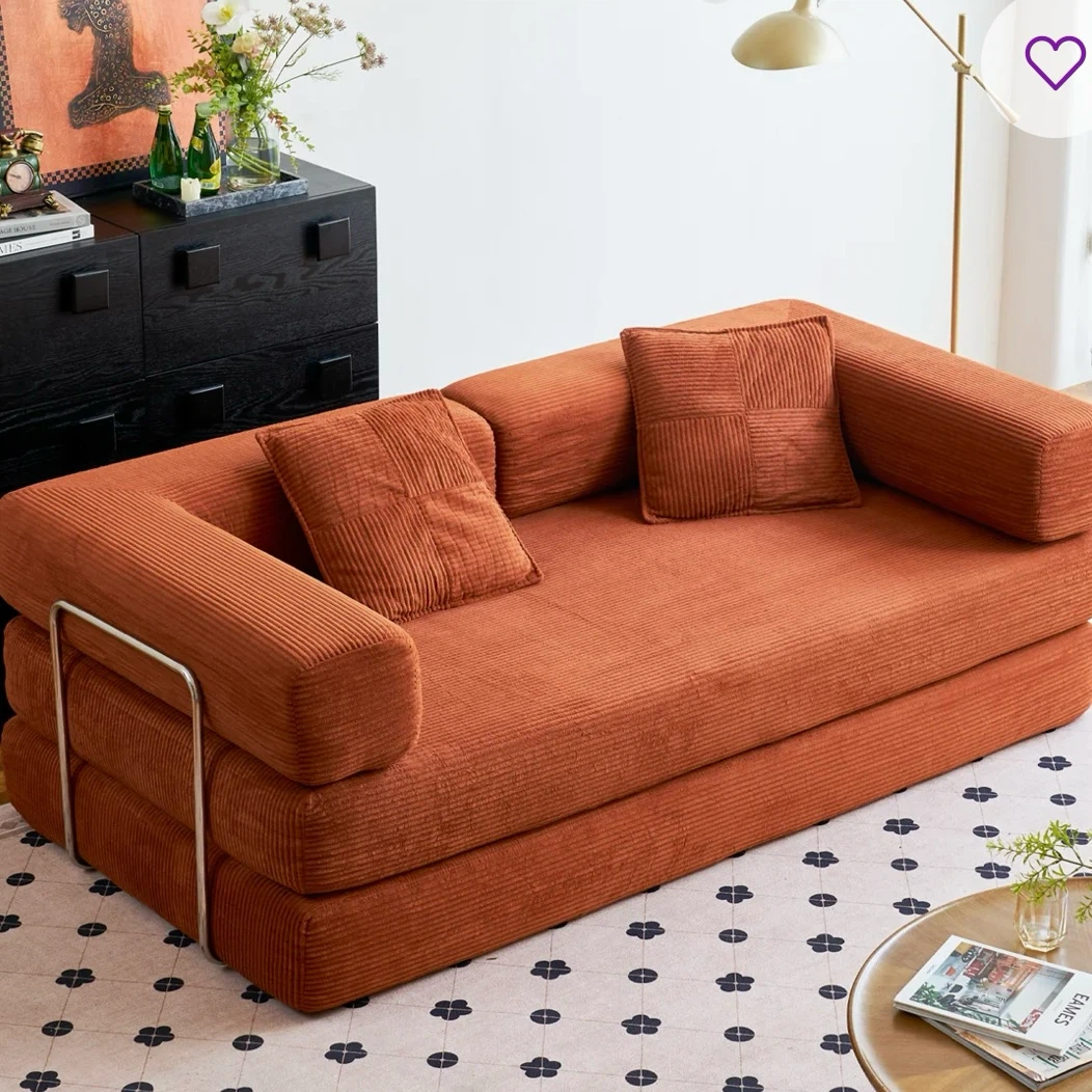 (LIKE NEW!) MCM Convertible sofa