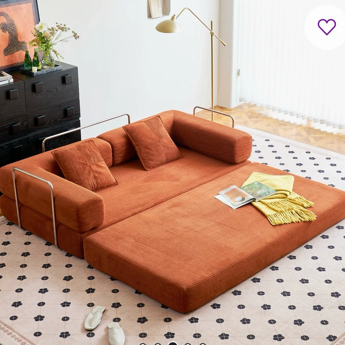 (LIKE NEW!) MCM Convertible sofa - photo 2