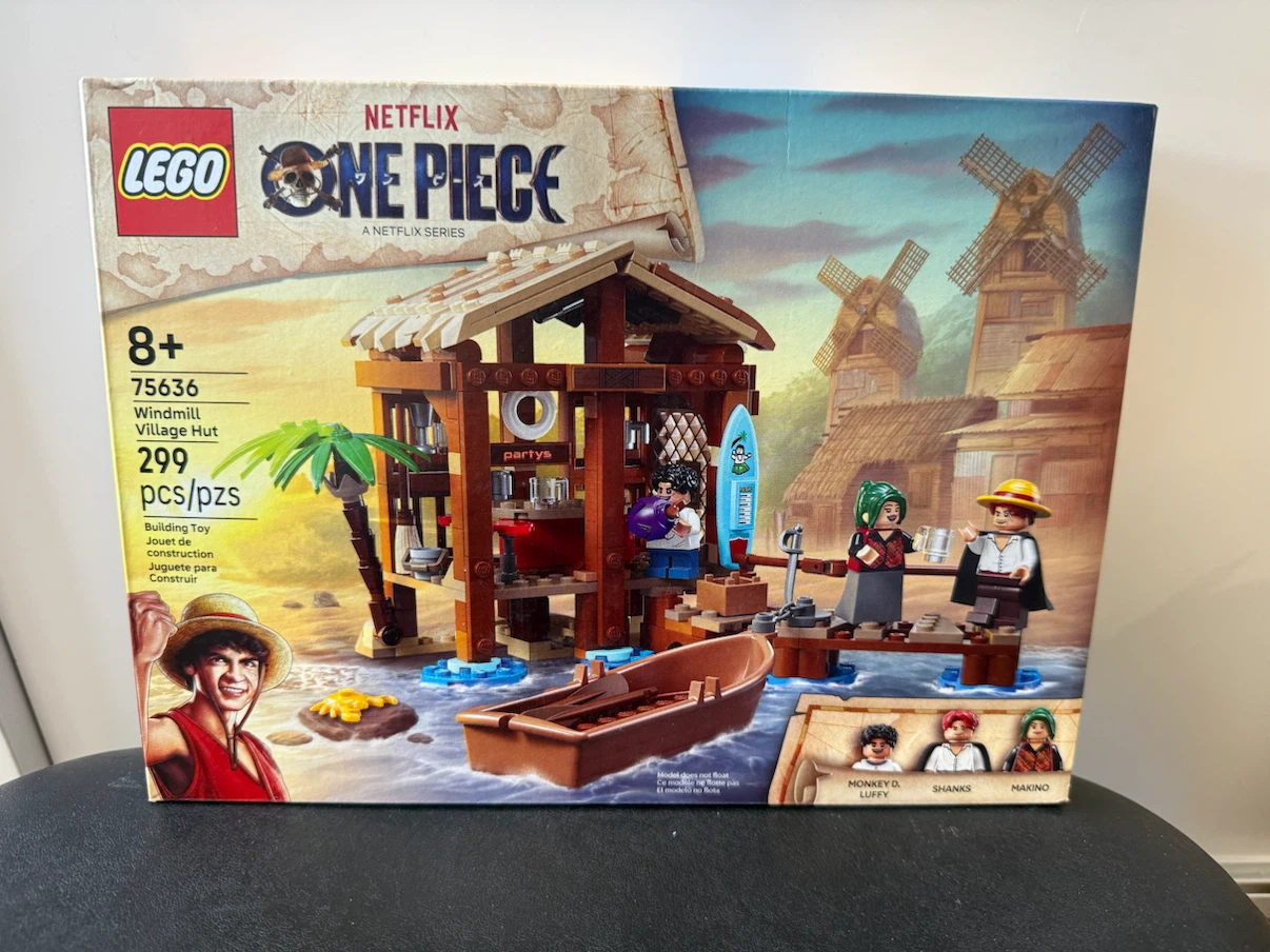 LEGO 75636 One Piece Windmill Village Hut Building Toy