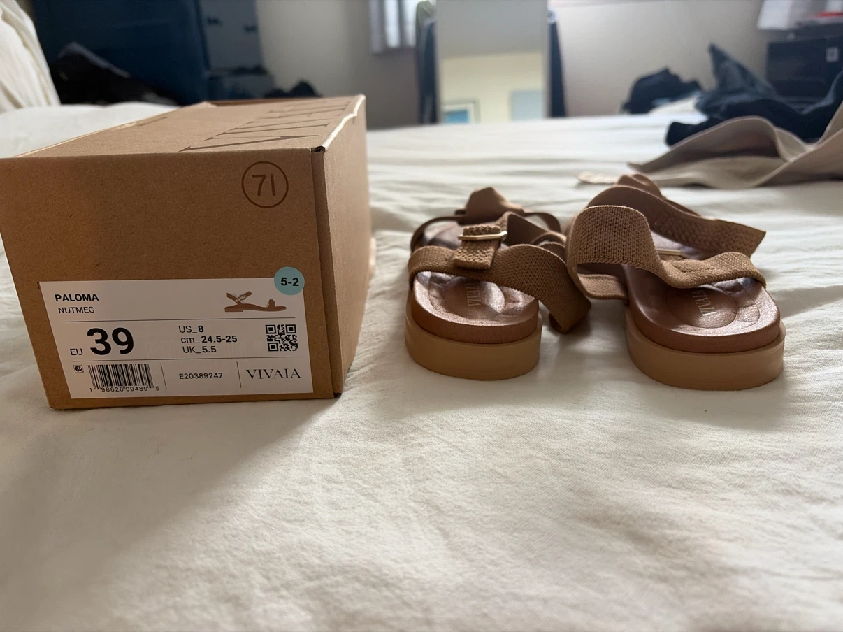 VIVAIA Paloma Sandals - Nutmeg - Size 39 - photo 2