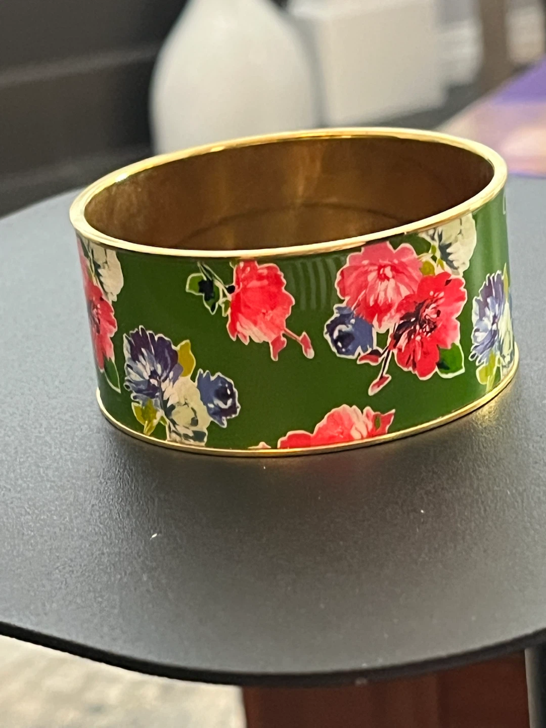 Kate Spade New York Floral Bangle Bracelet