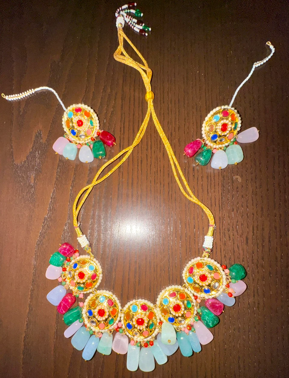 Indian Necklace and Earring Set - photo 3