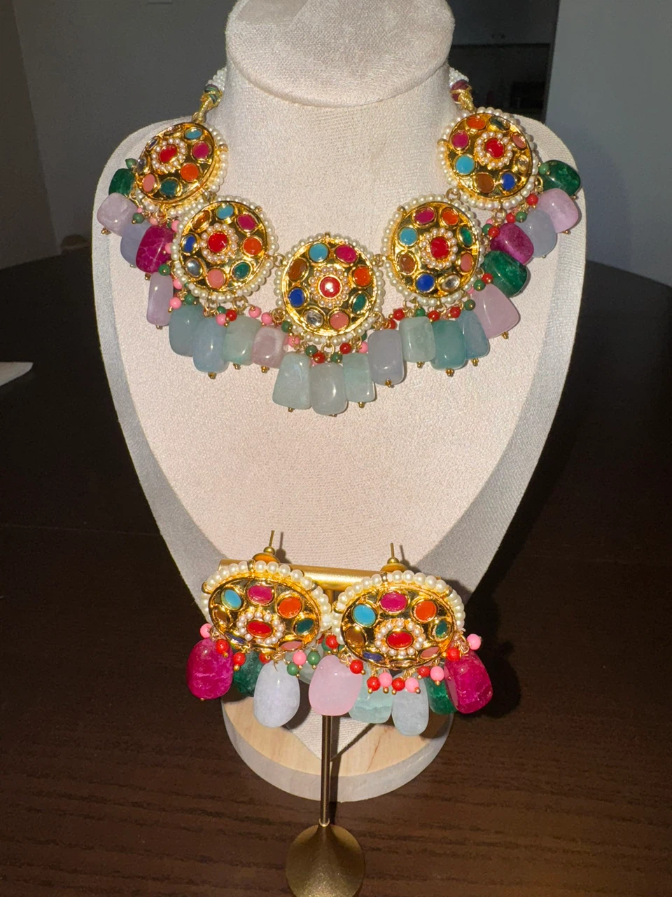 Indian Necklace and Earring Set - photo 5