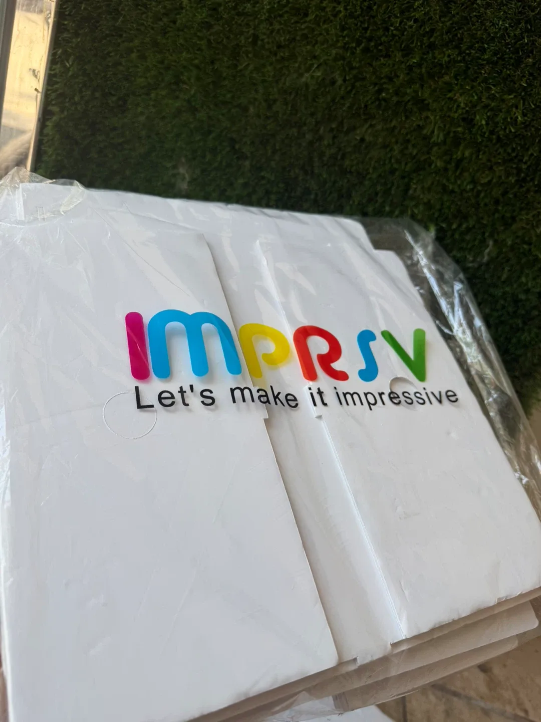 Imprsv White Gift Bags with Handles - photo 3