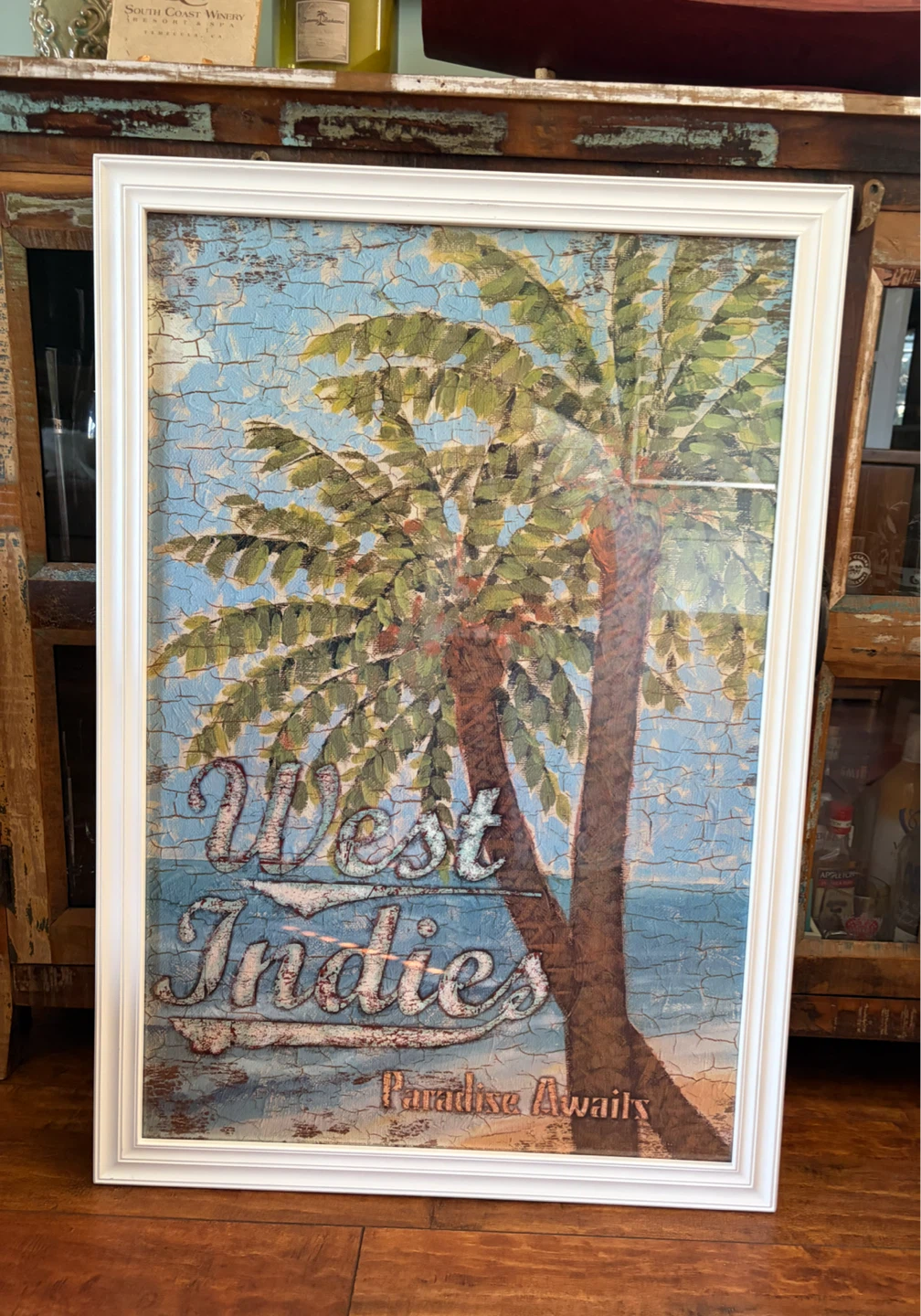 West Indies Paradise Awaits Framed Wall Art