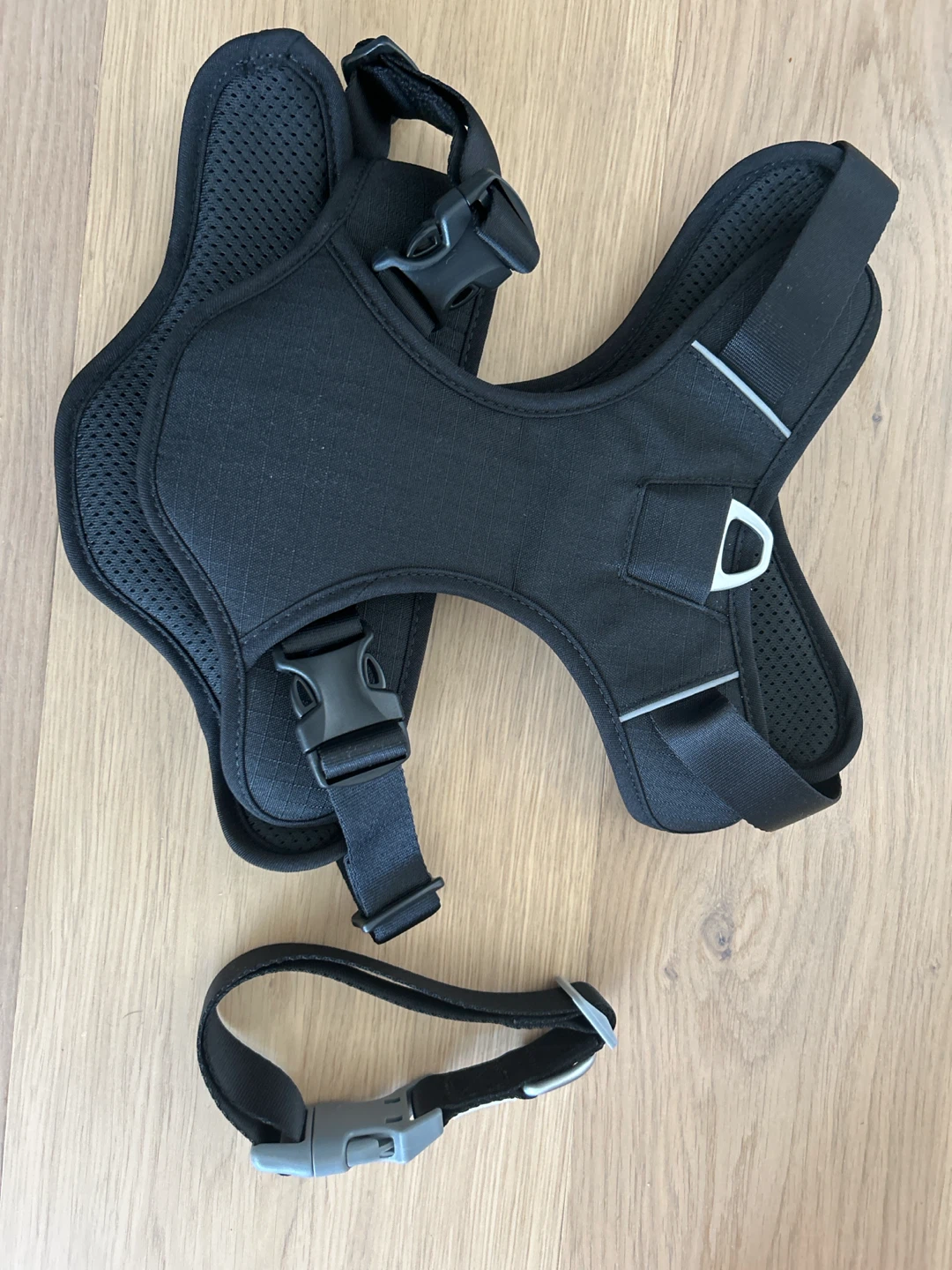 Gingacoca Grip Dog Harness & Collar Set - Black - Size M - photo 2