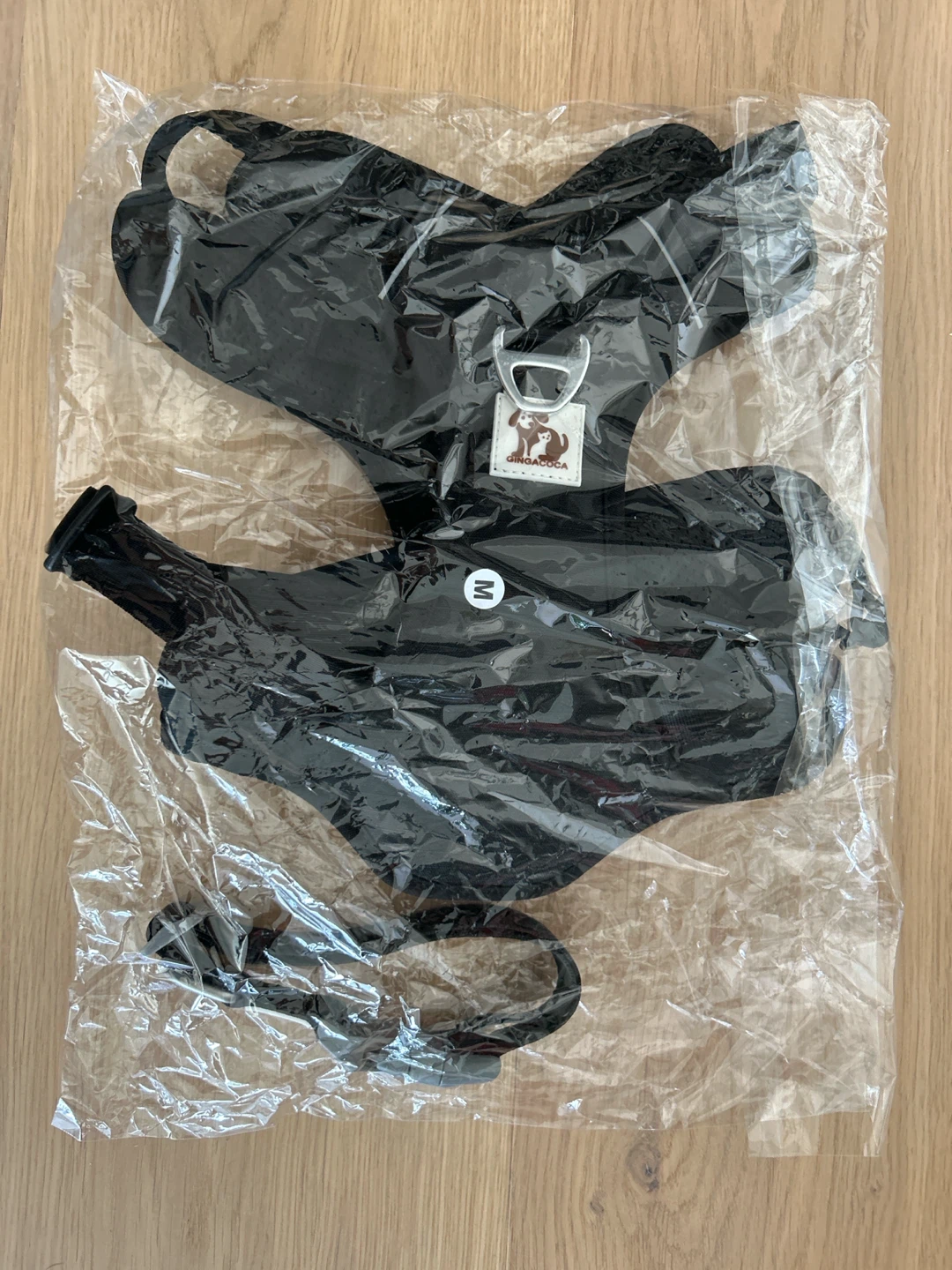 Gingacoca Grip Dog Harness & Collar Set - Black - Size M - photo 3