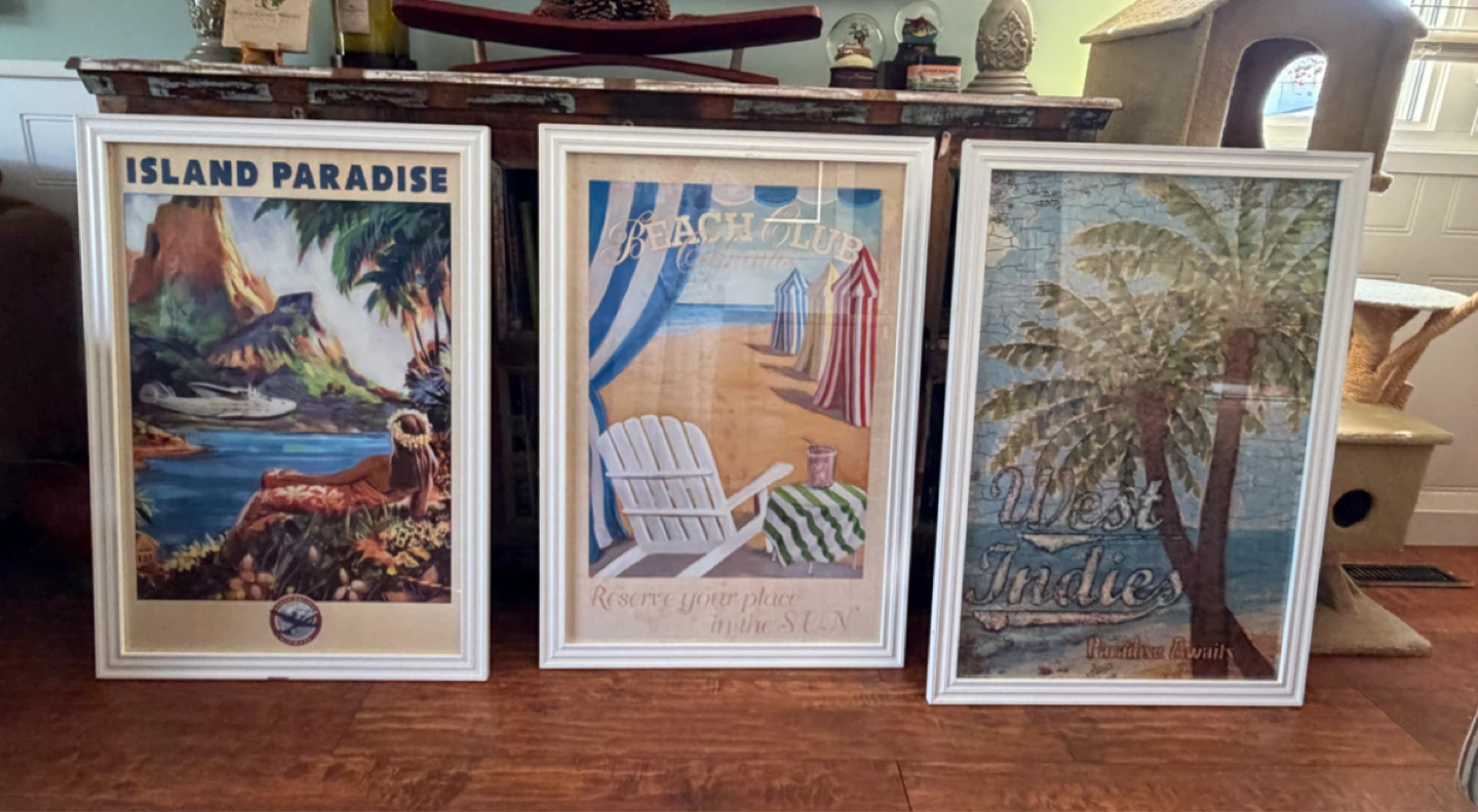 Beach Club Framed Art Print - photo 3