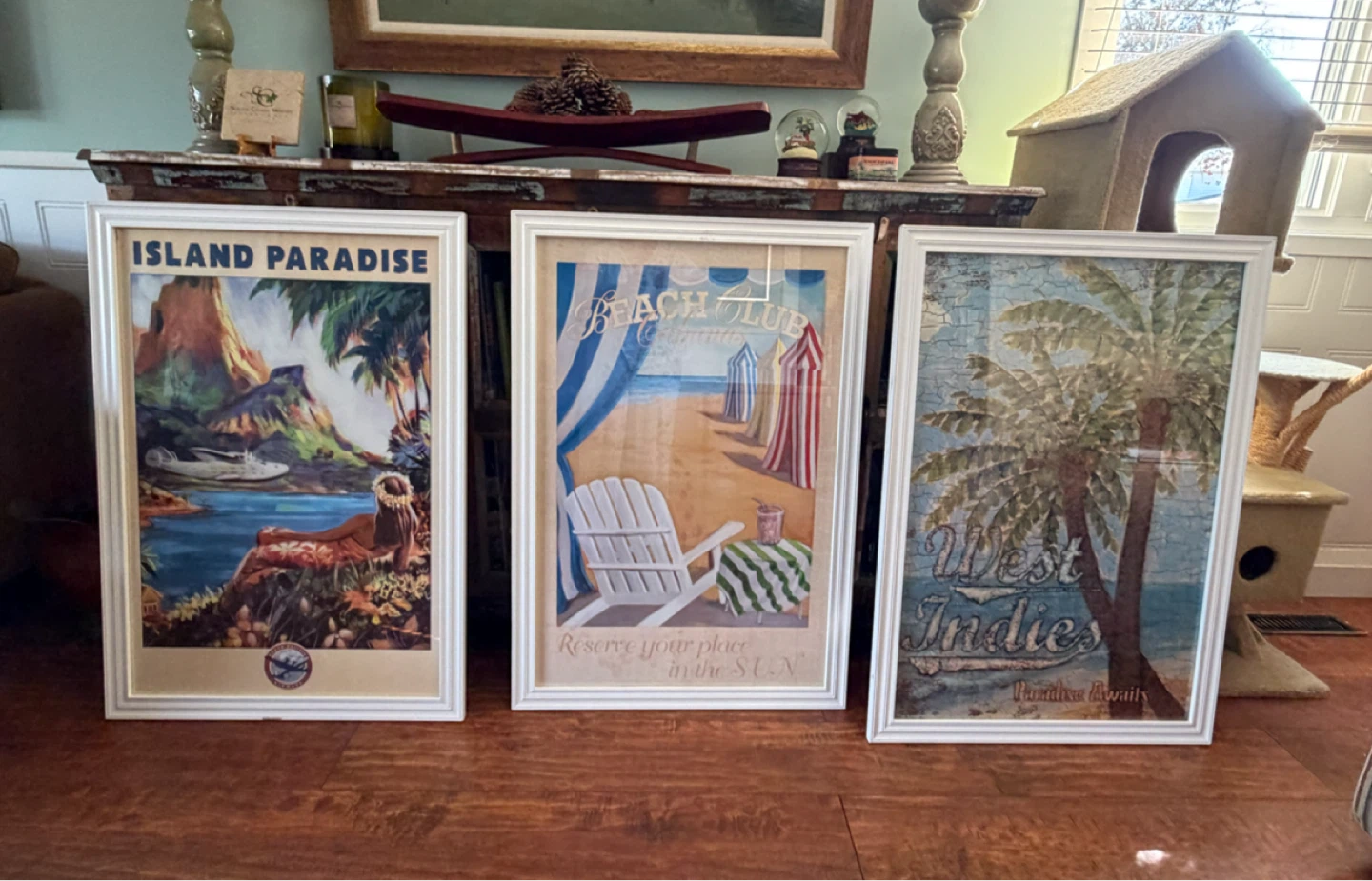 Island Paradise Vintage Style Travel Poster - photo 3