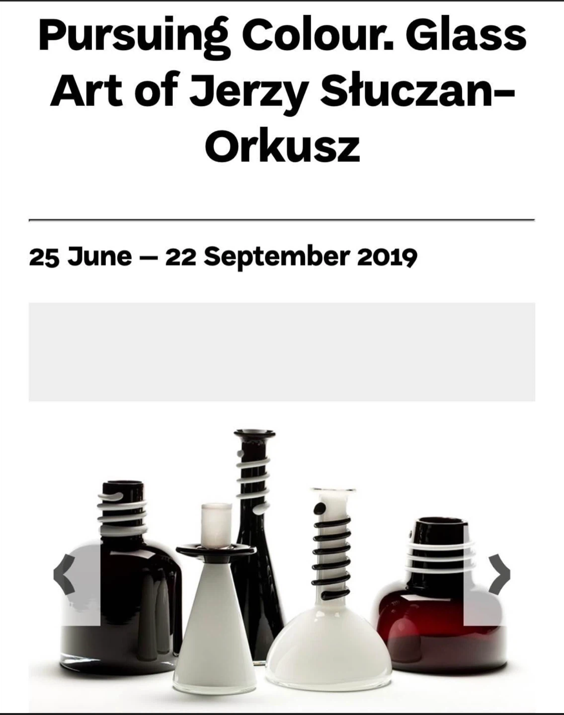 Polish Glass Vase by Jerzy Słuczan-Orkusz - photo 4