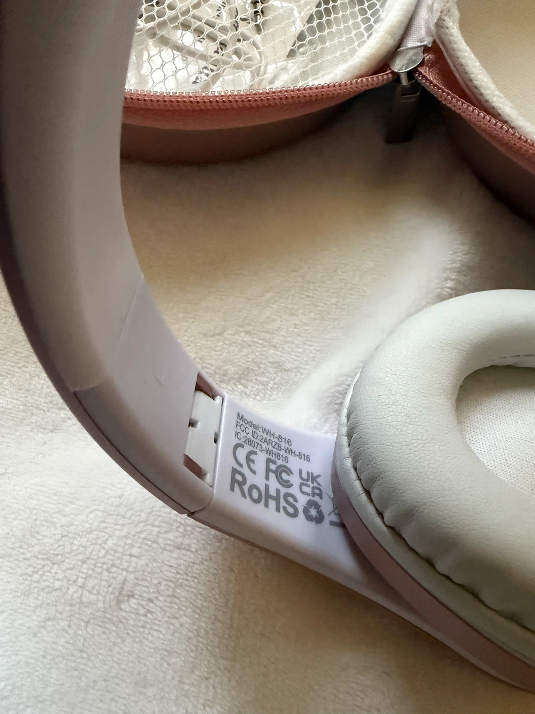 ZIHNIO WH-816 Bluetooth Headphones with Case - photo 3