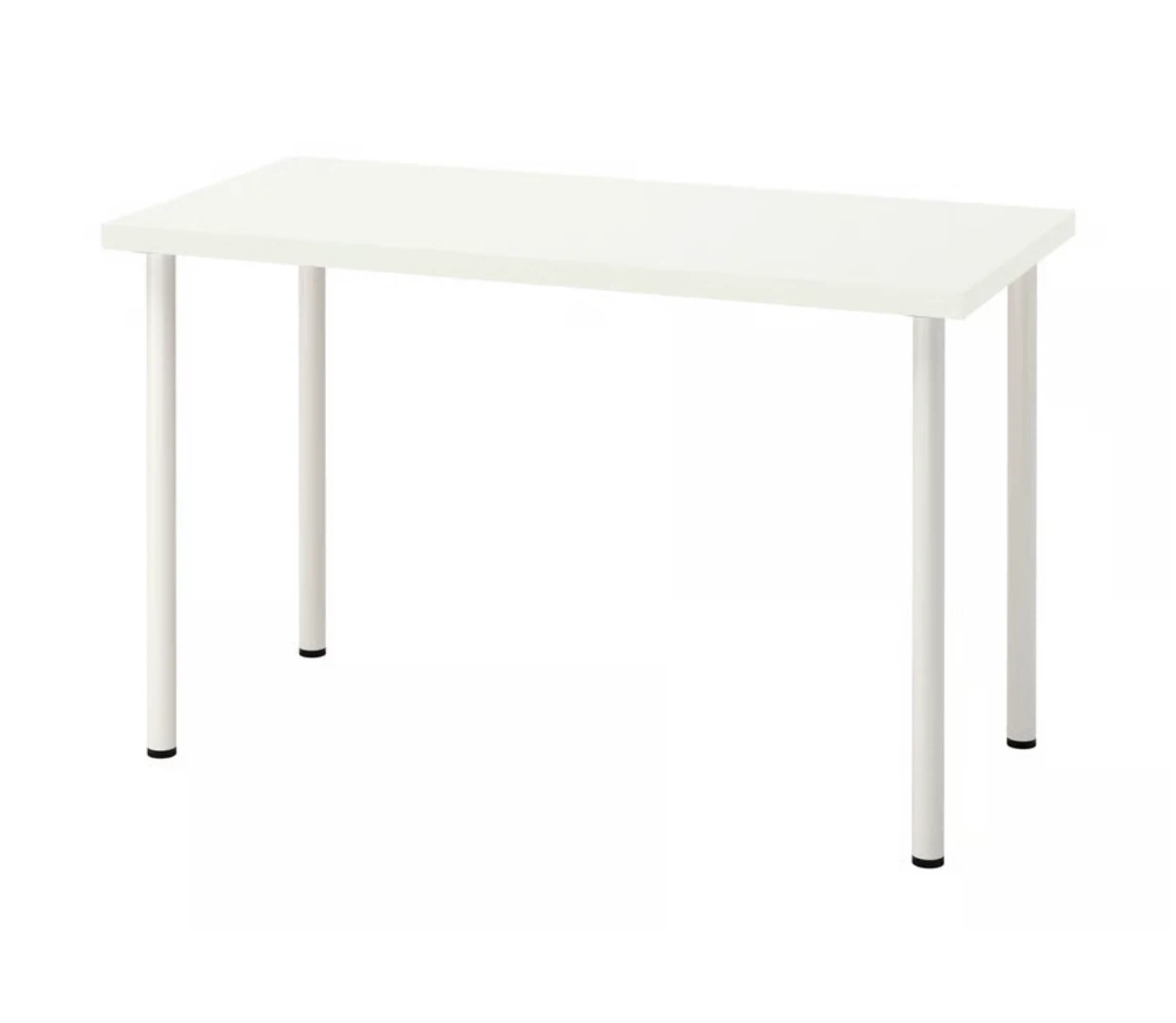 IKEA Desk White Wooden Steel