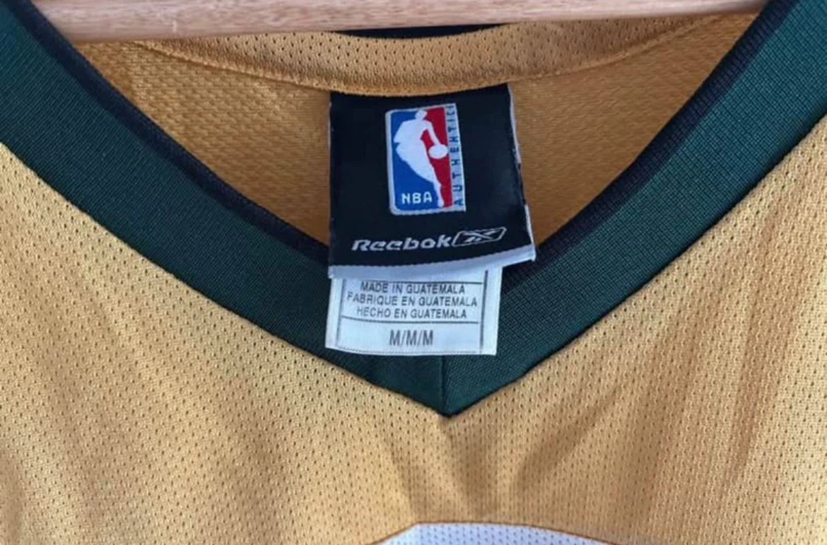 NBA Seattle Sonics Ray Allen #34 Basketball Jersey size M - photo 4