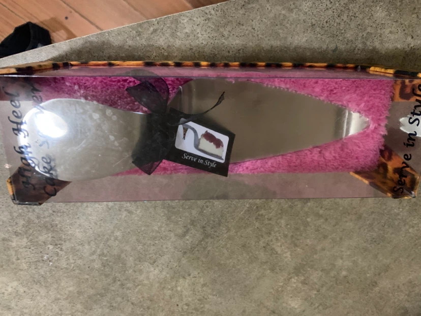 High Heel Cake Server Set