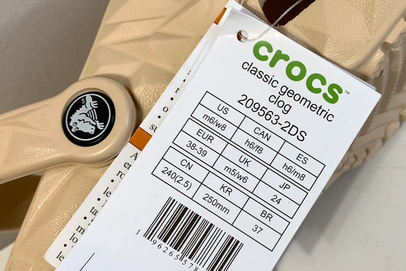 Crocs Womens Clog Size 8 Classic Geometric Clog/Shoes NEW - photo 4