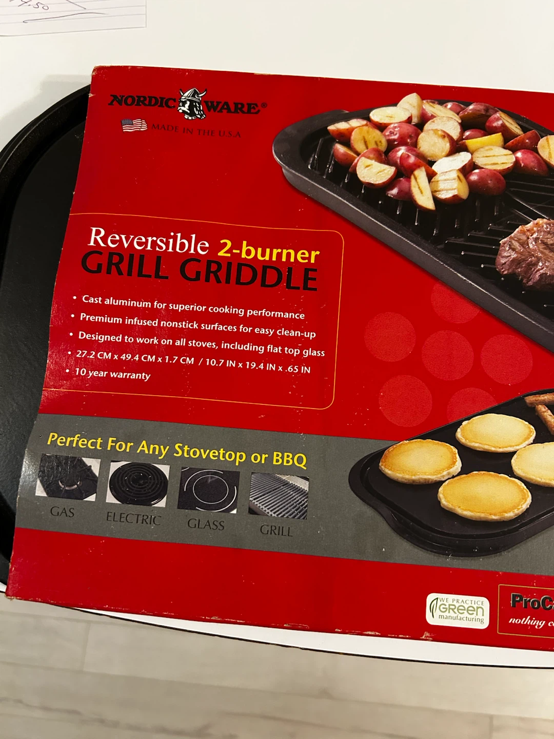 Cast iron grill