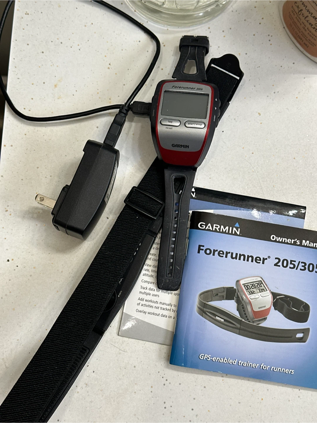 Garmin Forerunner 305 GPS Watch with Accessories