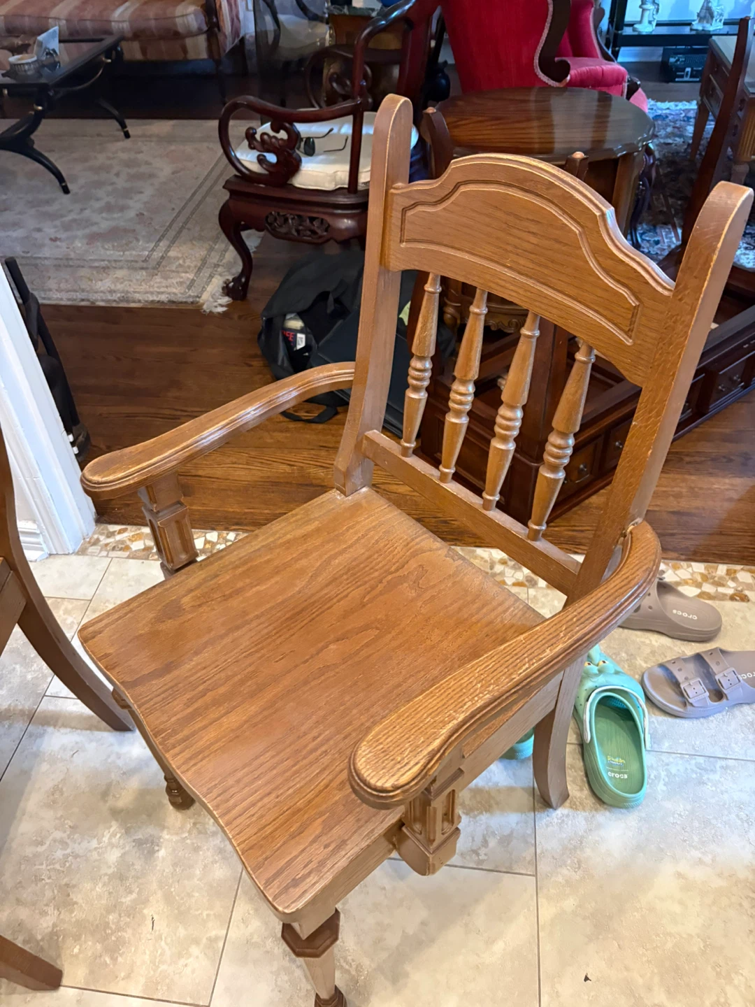 Octagon Dining Table with 6 Chairs - photo 3