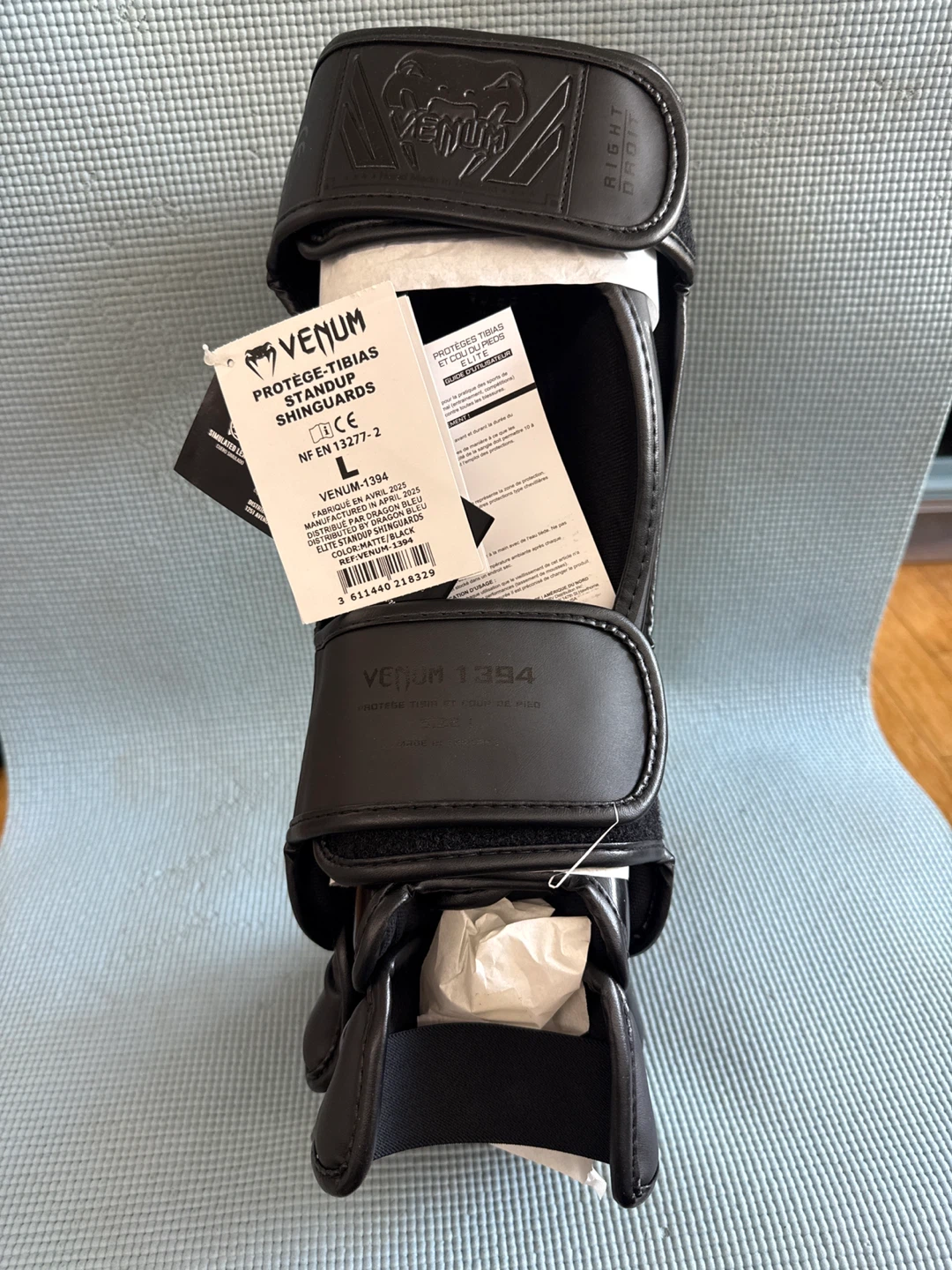 Venum Standup Shin Guards L Black - photo 3
