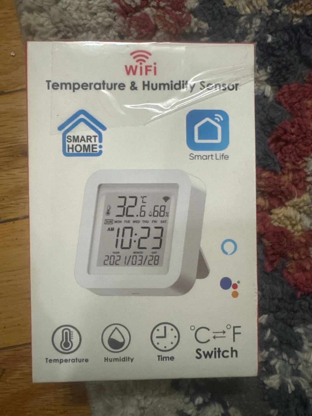 Smart Home WiFi Temperature & Humidity Sensor