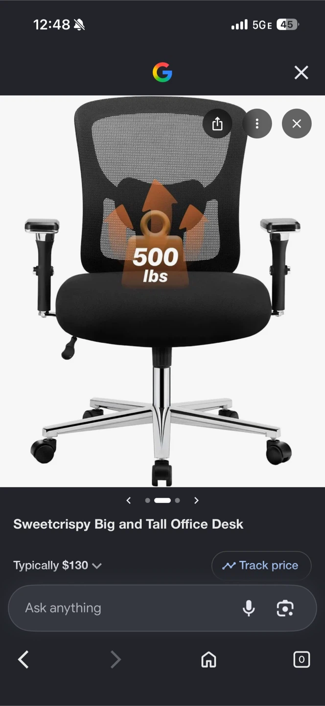 NEW IN BOX: Sweetcrispy Ergonomic Mesh Office Chair - photo 2