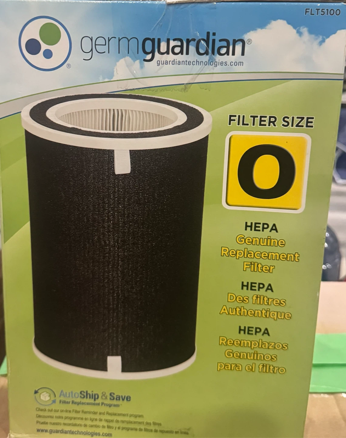 GermGuardian Filter O HEPA Genuine Replacement Filter - photo 3