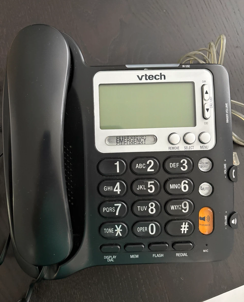 VTech Big Button Corded Phone in Great Condition