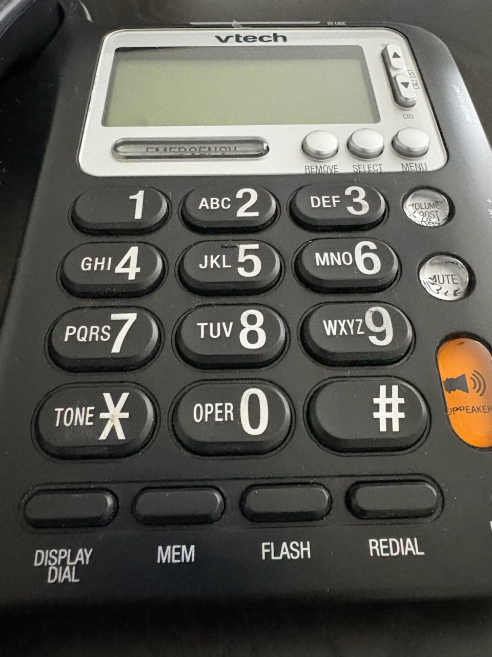 VTech Big Button Corded Phone in Great Condition - photo 2