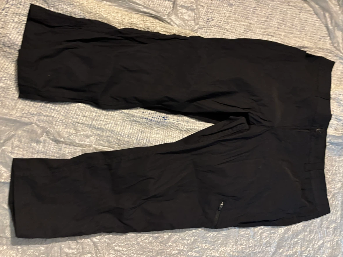 Eddie Bauer Women's Rainier Capri Pants - Black - Size 12