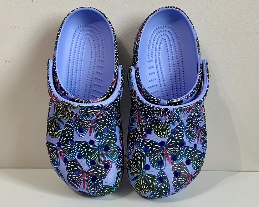 Crocs Womens Clog Size 6 Classic Butterfly Clog/Shoes NEW - photo 5