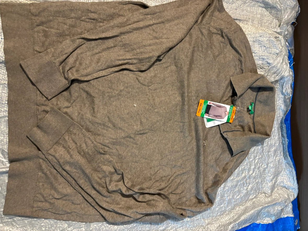 United Colors of Benetton Long Sleeve Knit Pullover - XXL