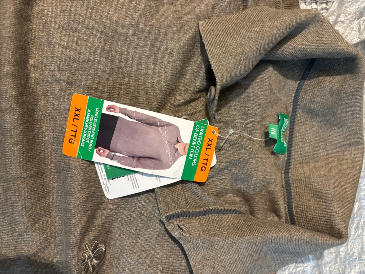 United Colors of Benetton Long Sleeve Knit Pullover - XXL - photo 2