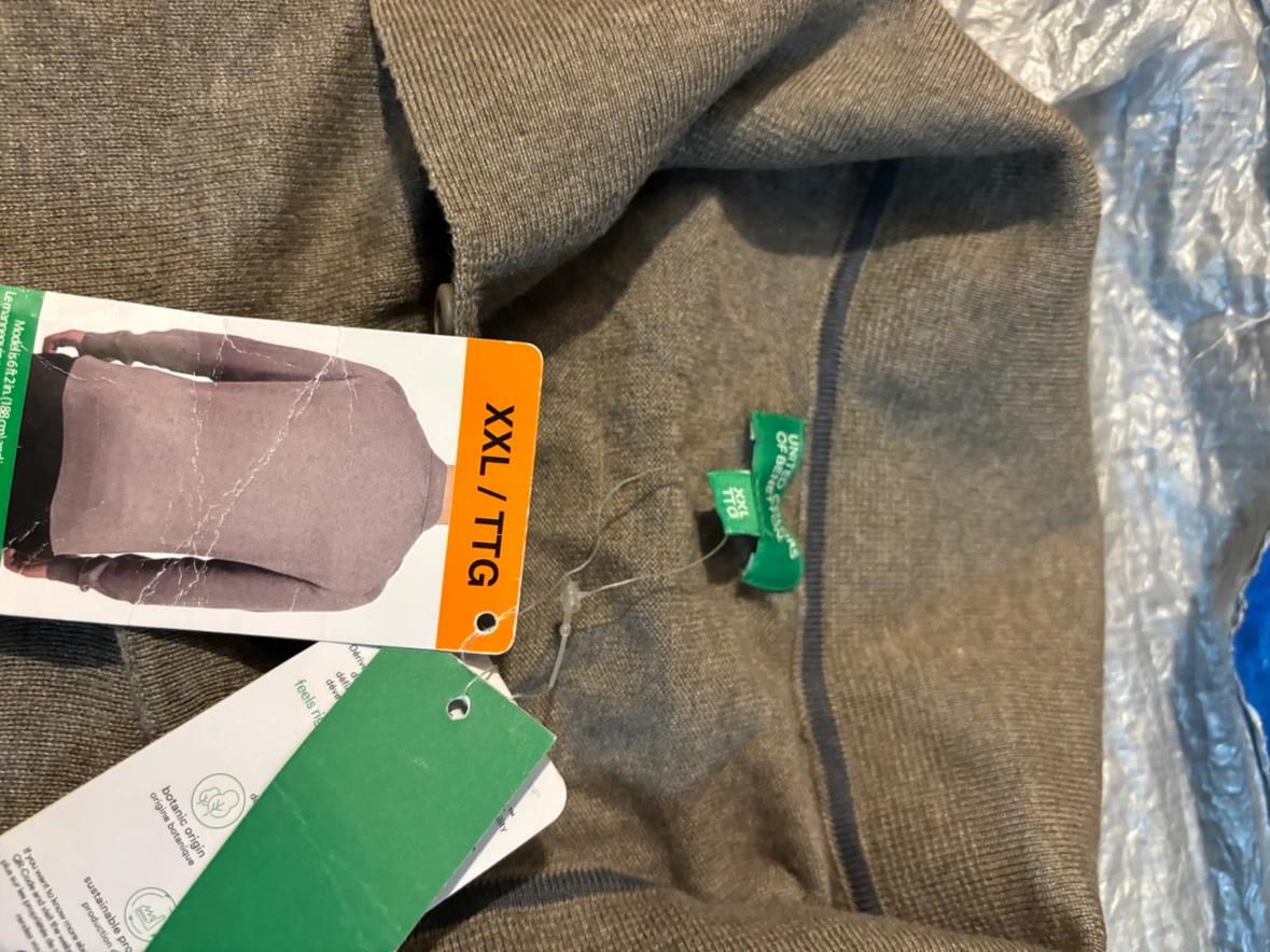 United Colors of Benetton Long Sleeve Knit Pullover - XXL - photo 3
